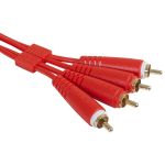 UDG Ultimate Audio Cable Set RCA - RCA Red 3m