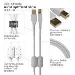 UDG Ultimate Audio Cable USB 2.0 A-B White Straight 1m