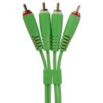 UDG Ultimate Audio Cable Set RCA - RCA Green Straight 3m
