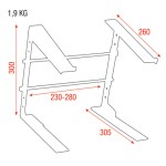 DAP Audio Laptop Stand