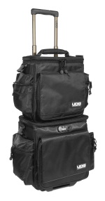 UDG Ultimate SlingBag Trolley Set DeLuxe Black/Orange Inside MK2