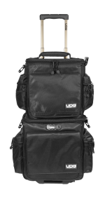 UDG Ultimate SlingBag Trolley Set DeLuxe Black/Orange Inside MK2