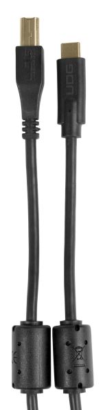UDG Ultimate Audio Cable USB 2.0 C-B Black Straight 1.5m