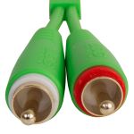 UDG Ultimate Audio Cable Set RCA - RCA Green Straight 3m
