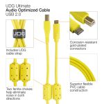 UDG Ultimate Audio Cable USB 2.0 C-B Yellow Straight 1.5m