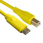 UDG Ultimate Audio Cable USB 2.0 C-B Yellow Straight 1.5m
